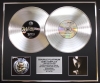 WHITESNAKE/Double Platinum Disc Record Display Ltd Edition COME AN' GET IT & SLIDE IT IN