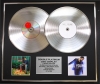 WILL YOUNG/Double Platinum Disc Record Display Ltd Edition KEEP ON & LET IT GO