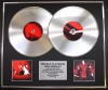 WHITE STRIPES/Double Platinum Disc Record Display Ltd Edition ELEPHANT & GET BEHIND ME SATAN