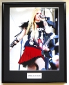 AVRIL LAVIGNE/FRAMED PHOTO
