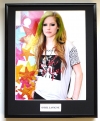 AVRIL LAVIGNE/FRAMED PHOTO
