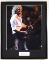 BRIAN MAY/FRAMED PHOTO