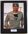 ENRIQUE IGLESIAS/FRAMED PHOTO