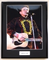 JOHNNY CASH/FRAMED PHOTO
