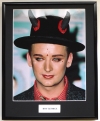 BOY GEORGE/FRAMED PHOTO