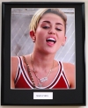 MILEY CYRUS/FRAMED PHOTO