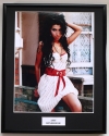 AMY WINEHOUSE/FRAMED PHOTO
