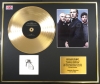 COLDPLAY/CD GOLD DISC & PHOTO DISPLAY/LTD. EDITION/COA/ALBUM A RUSH OF BLOOD TO THE HEAD