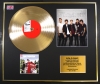 ONE DIRECTION/CD GOLD DISC & PHOTO DISPLAY/LTD. EDITION/COA/ALBUM TAKE ME HOME