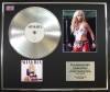 SHAKIRA/CD PLATINUM DISC & PHOTO DISPLAY/LIMITED EDITION/SHAKIRA