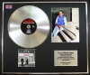 JERRY LEE LEWIS/CD PLATINUM DISC & PHOTO DISPLAY/LIMITED EDITION/ROCK & ROLL TIME