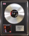 DAVID ESSEX/LTD EDITION CD PLATINUM DISC/RECORD/ROCK ON