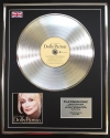 DOLLY PARTON/LTD EDITION CD PLATINUM DISC/RECORD/THE VERY BEST OF