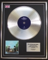 ECHO AND THE BUNNYMEN/LTD EDITION CD PLATINUM DISC/RECORD/FLOWERS
