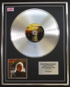 EVA CASSIDY/LTD EDITION CD PLATINUM DISC/RECORD/SONGBIRD