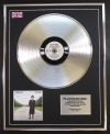ELTON JOHN/LTD EDITION CD PLATINUM DISC/RECORD/A SINGLE MAN