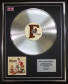 THE FRATELLIS/LTD EDITION CD PLATINUM DISC/RECORD/COSTELLO MUSIC