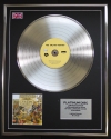 FRANK ZAPPA/LTD EDITION CD PLATINUM DISC/RECORD/THE GRAND WAZOO