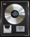 FOO FIGHTERS/LTD EDITION CD PLATINUM DISC/RECORD/THERE IS NOTHING LEFT TO LOSE