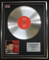 FRANK SINATRA/LTD EDITION CD PLATINUM DISC/RECORD/CLASSIC SINATRA