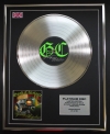 GOOD CHARLOTTE/LTD EDITION CD PLATINUM DISC/RECORD/THE YOUNG AND THE HOPELESS