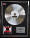 GREEN DAY/LTD EDITION CD PLATINUM DISC/RECORD/INTERNATIONAL SUPERHITS