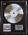 GIRLS ALOUD/LTD EDITION CD PLATINUM DISC/RECORD/OUT OF CONTROL