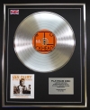 IAN DURY/LTD EDITION CD PLATINUM DISC/RECORD/THE VERY BEST OF