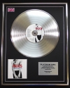 INXS/LTD EDITION CD PLATINUM DISC/RECORD/THE GREATEST HITS