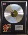 JOHNNY CASH/LTD EDITION CD PLATINUM DISC/RECORD/AT FOLSOM PRISON