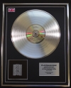 JOY DIVISION/LTD EDITION CD PLATINUM DISC/RECORD/UNKNOWN PLEASURE