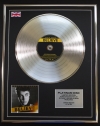 JUSTIN BIEBER/LTD EDITION CD PLATINUM DISC/RECORD/BELIEVE