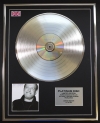JOE COCKER/LTD EDITION CD PLATINUM DISC/RECORD/GREATEST HITS