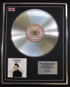 JOHN NEWMAN/LTD EDITION CD PLATINUM DISC/RECORD/TRIBUTE