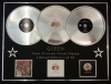 QUEEN/TRIPLE PLATINUM ALBUM DISPLAY/SHEER HEART ATTACK + A NIGHT AT THE OPERA + A DAY AT THE RACES