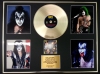 KISS/GIGANTIC CD GOLD DISC & PHOTO DISPLAY/LTD. EDITION/CRAZY NIGHTS