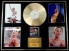 MILEY CYRUS/GIGANTIC CD GOLD DISC & PHOTO DISPLAY/LTD. EDITION/BANGERZ