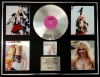 AVRIL LAVIGNE/GIGANTIC CD PLATINUM DISC & PHOTO DISPLAY/LTD. EDITION/THE BEST DAMN THING
