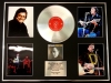 JOHNNY CASH/GIGANTIC CD PLATINUM DISC & PHOTO DISPLAY/LTD. EDITION/THE ESSENTIAL