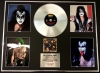 KISS/GIGANTIC CD PLATINUM DISC & PHOTO DISPLAY/LTD. EDITION/CRAZY NIGHTS