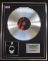 KINGS OF LEON/LTD EDITION CD PLATINUM DISC/RECORD/BECAUSE OF THE TIME