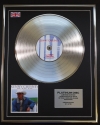 KENNY CHESNEY/LTD EDITION CD PLATINUM DISC/RECORD/ME AND YOU