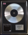 KID ROCK/LTD EDITION CD PLATINUM DISC/RECORD/ROCK N ROLL JESUS