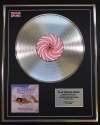 KATY PERRY/LTD EDITION CD PLATINUM DISC/RECORD/TEENAGE DREAM