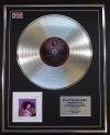 KATE BUSH/LTD EDITION CD PLATINUM DISC/RECORD/HOUNDS OF LOVE