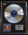 KELLY CLARKSON/LTD EDITION CD PLATINUM DISC/RECORD/GREATEST HITS . CHAPTER ONE