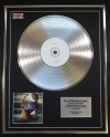KYLIE MINOGUE/LTD EDITION CD PLATINUM DISC/RECORD/LIGHT YEARS