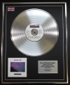 LEVEL 42/LTD EDITION CD PLATINUM DISC/RECORD/LEVEL BEST