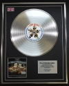 LIMP BIZKIT/LTD EDITION CD PLATINUM DISC/RECORD/CHOCOLATE STARFISH