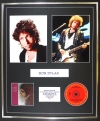 BOB DYLAN/CD & DOUBLE PHOTO DISPLAY/LTD EDITION/ALBUM BLOOD ON THE TRACKS